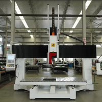 Fresadora CNC de 5 Ejes Simultáneos, Gran Plataforma, Máquina de Tallado CNC 3D de 5 Ejes, Máquina CNC de 5 Ejes de Alta Resistencia