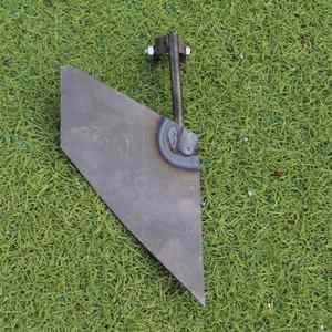 花园除草工具碳钢锻造金属农用农具挖土锄<span class=keywords><strong>2</strong></span>轮3合1手耕犁 - Product Image 6