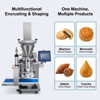 Mesin Pembuat Maamoul Otomatis, Mesin Pengisi Kue Kering Kecil Isi Kurma, Mesin Pembuat Kue Bulan, Lini Produksi Kue Timur Tengah