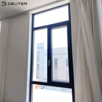 Ventanas Oscilobatientes de Aluminio de 1.8mm a Medida, Rotura de Puente Térmico, Triple Sellado, 35dB, Vista Panorámica, Proyectos de Construcción de Villas de Lujo