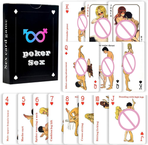 Tarjetas Sexuales, 50 Posiciones Sexuales, Tarjetas de Coqueteo <span class=keywords><strong>para</strong></span> el Dormitorio, Tarjetas Sexuales <span class=keywords><strong>para</strong></span> Adultos, Juego de Cartas Eróticas <span class=keywords><strong>para</strong></span> Parejas, Diversión Preliminar - Product Image 4