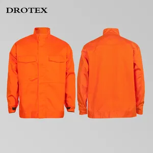Custom Flame Retardant XXXL Workwear Out Clothes Men Safety Clothing Wholesale Fire Resistant Work Jacket