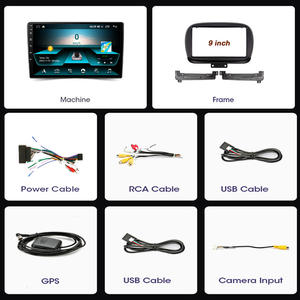 Autoradio Android 2 Din 9 pouces pour <span class=keywords><strong>Fiat</strong></span> 500X 500X2014-2019 Gps Navigation Radio Car Multimedia Video Player Autoradio - Product Image 6