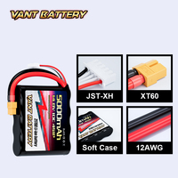Batterie de drone FPV VANT 4S1P 14,8V 5000mAh 10C 21700 Lithium-ion avec connecteur XT60 pour drone RC FPV Racing Multirotor UAV