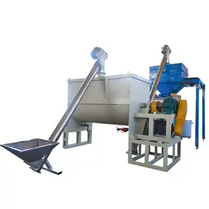 Semi-Auto Cement Putty Mortar Mixing Machine/Dry Mortar Machine for Wall Putty Powder