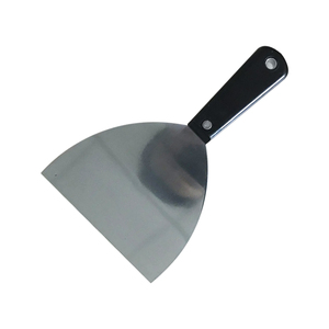 Espátula Metálica Industrial OEM para Masilla y Pintura con Mango de Goma Bicolor y Hoja Flexible con Tratamiento Antioxidante - Product Image 5