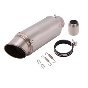 Tuyau d'échappement droit pour moto CHMotor pour Yamaha Suzuki, tuyau d'échappement canon à grand volume, accessoires universels - Product Image 5