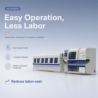 Machine de découpe laser à fibre CNC industrielle automatique pour la production de tubes en acier inoxydable avec 3KW