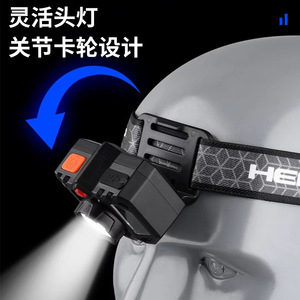 Linterna Frontal LED Recargable con Sensor de Gestos, Luz Potente para Pesca, Correr y Actividades al Aire Libre - Product Image 2