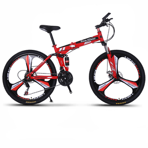Bicicleta Plegable/Bicicletas de Carretera de Acero de la Mejor Calidad/Bicicleta Híbrida para Hombre y Mujer con Frenos de Disco y Cambios, Bicicleta de Montaña - Product Image 4