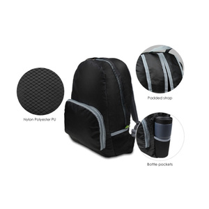 Fashion <b>Foldable</b> <b>Backpack</b> Lightweight Water-Resistant Ripstop Nylon Daypack Compact Unisex Travel Bag Outdoor - Product Image 6