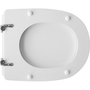 Vase WC Pozzi Ginori Selnova3 à dégagement rapide et fermeture douce, options modernes européennes en bois, bambou, résine uréique ou plastique pour salle de bain - Product Image 2