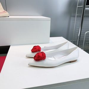 Zapatos de Mujer de Lujo para Verano y Otoño, Antideslizantes, Ligeros, Transpirables, con Cierre Deslizante, Punta Puntiaguda, Antideslizantes, Parte Superior de Satén - Product Image 3