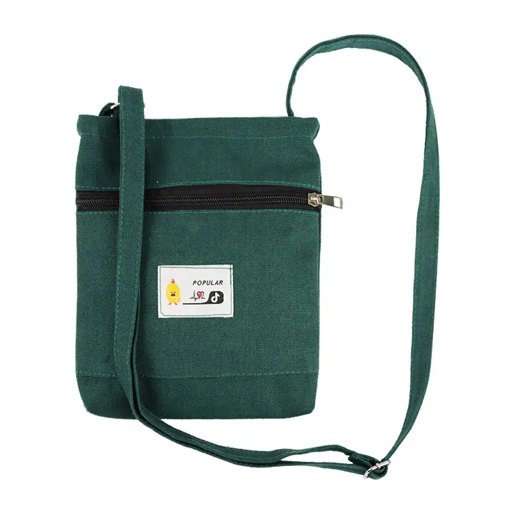 OEM/ODM phone chest bag handbags single shoulder canvas unisex small crossbody bag