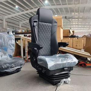 Asiento de Cuero para Conductor de Camión, con Suspensión Neumática, Resistente, Universal, Cómodo, Tipo Banco, para Ford Ranger F350, Camión Semi - Product Image 4