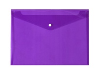 Offre Spéciale : Porte-documents A4 Transparent en PP avec Bouton Pression pour Documents Scolaires, Personnalisable avec Logo