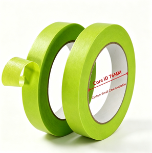 Cinta Adhesiva Verde Washi, para Decoración de Paredes del Hogar, como Adhesivo sin Rastro, No Daña las Paredes, No Deja Residuos de Pegamento - Product Image 5