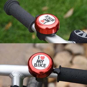 Campana de Bicicleta Mini de Aleación de Aluminio y Material ABS Colorida, Campana con Sonido de Ding Dong y Bocina para Bicicleta de 2.2 Pulgadas - Product Image 4