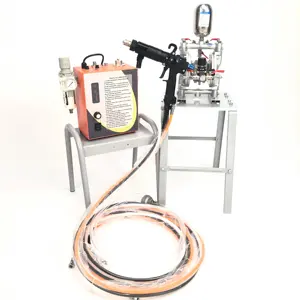 Galin LM-01 vibration best powder painting machinery coating spray gun Double Gun paint spraying machine