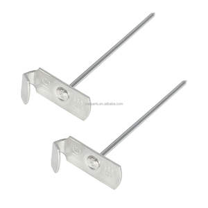 Couvertures amovibles en acier inoxydable en laine de verre OEM ancrages de laçage crochets de laçage thermiques ancrages d'isolation - Product Image 2