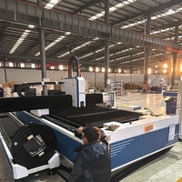 Máquina de Corte Láser de Fibra Económica 3015 con Mesa Intercambiable para Cortar Tubos y Placas Metálicas, Tubos de Acero, Hierro y Metal