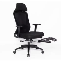 Chaise d'ordinateur de direction en maille à dossier haut Kabel Chaises de bureau en tissu pivotant au design moderne