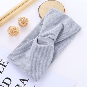 Automne et hiver bandeau en tissu <span class=keywords><strong>court</strong></span> coupe-vent haute élasticité bandeau bébé accessoires en gros bandeau élastique à larges bords - Product Image 4