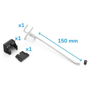 Ganchos de herramientas Fami The Block de 150mm con sistema antivuelco (10 uds) - Product Image 2