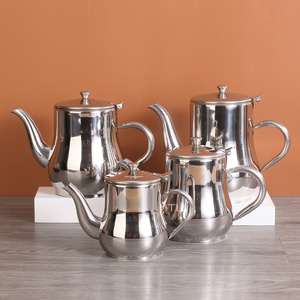 กาน้ำชาเคลือบเงินแบบพกพา - Product Image 2