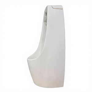 Modernes Design Wandmontiertes Keramik-Urinal für Herrenbadezimmer im Hotel, Bodenmontiertes Keramik-Stehurinal - Product Image 4