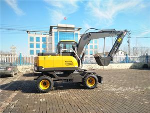 Machine de construction 4ton Mini roue/pelle à chenilles LH40 avec structure compacte - Product Image 4