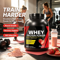 Supplément de protéines de lactosérum à haute teneur nutritionnelle pour le soutien musculaire, haute immunité, OEM