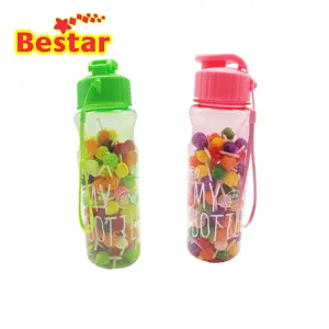 Water Cup Raspberry Candy Mini Fruit Lollipop Colorful Fudge Lollipop Gummy Candy