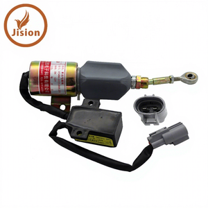 Vanne solénoïde d'arrêt de carburant pour engins de construction F3400-1115100B - Product Image 1