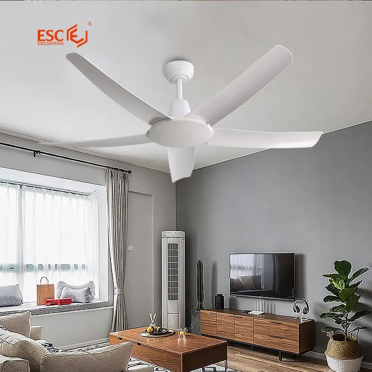 OEM ODM silent ceiling fan manufacturing 56 inch wall remote control brushless dc motor room ceiling fan