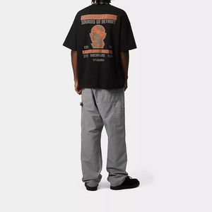 T-shirt Vintage Punk impermeabile personalizzata in cotone 35% di poliestere 65% con disegni sul retro <span class=keywords><strong>a</strong></span> - Product Image 3