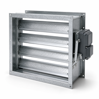 Vanne de régulation de volume motorisée flexible antidéflagrante pour conduits d'air, pour usage hospitalier