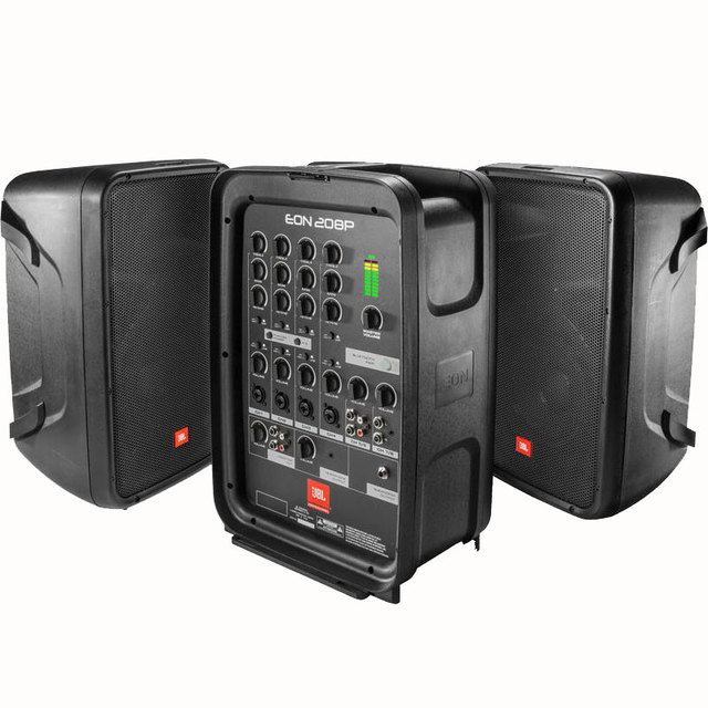 Party Artifact Professional Active for JBN EON208P Speaker Indoor and Portable Amplifier Speaker Suitable for Outdoor Karaoke