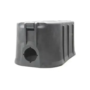 OEM Black Plastic Water Meter Box mit Wasserzähler und Ventil