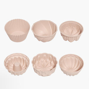 ชุดทำมัฟฟินซิลิโคนทรงกลม 7 ซม. 6 ชิ้น สำหรับทำ<span class=keywords><strong>เค้ก</strong></span>นึ่ง ชิฟฟอนทาร์<span class=keywords><strong>ต</strong></span> ของหวาน DIY อุปกรณ์ครัวทนทาน - Product Image 5