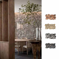 Panneaux muraux en polystyrène imitation pierre, imperméables et ignifuges, pour la décoration intérieure, avec une durée de vie de 20 ans