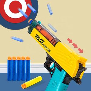 Pistola de juguete de plástico suave 2 en 1 para niños, dardos de espuma EVA y pistola de agua, modo de disparo suave, venta al por mayor - Product Image 3