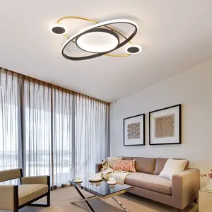 천장 장식 현대 표면 마운트 침실 거실 둥근 천장 램프