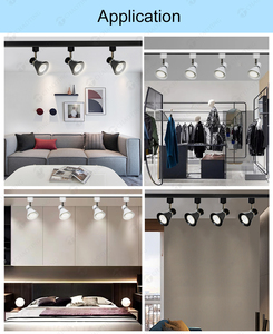 Nouveau design trompette Type boîtier <span class=keywords><strong>de</strong></span> projecteur ajuster 360 Angle <span class=keywords><strong>de</strong></span> faisceau Ceil <span class=keywords><strong>Led</strong></span> <span class=keywords><strong>Spots</strong></span> luminaire <span class=keywords><strong>de</strong></span> piste pour salon <span class=keywords><strong>cuisine</strong></span> intérieure - Product Image 6