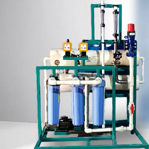 Planta SWRO Industrial AQUASHAKTI para Purificación de Agua Oceánica, 4000L/Hora, 70KW de Potencia, 380V de Voltaje, Tratamiento de Agua 2500030000 - Product Image 2