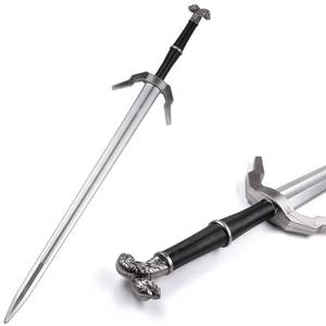 Espada de Plata de Geralt de The Witcher III Wild Hunt, Fabricada en Espuma de PU - Product Image 1