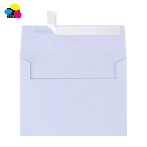 <span class=keywords><strong>Enveloppe</strong></span> cadeau écologique A7 couleur violet clair, papier pour invitations de courrier direct de 80 lb pour annonces de mariage - Product Image 2