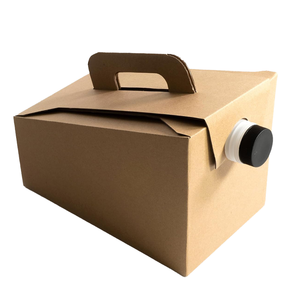 Boîtes d'expédition jetables en papier kraft pour café, vin, jus et <span class=keywords><strong>bière</strong></span> - Recyclables, épaisseur 2 mm, personnalisables, fournitures pour cafés - Product Image 1