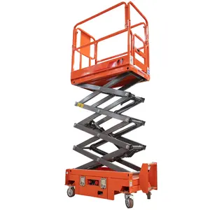 Versatile 0.7m Wide MIni Lifting Machine For Indoor And Outdoor Application Small Aerial Man Lifts With Personnel Basket