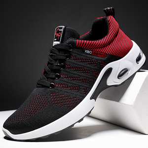 9308 <span class=keywords><strong>Zapatillas</strong></span> de <span class=keywords><strong>Tenis</strong></span> Casuales Originales para <span class=keywords><strong>Hombre</strong></span>, Calzado Deportivo Ligero Masculino de Malla Flyknit para Correr - Product Image 4